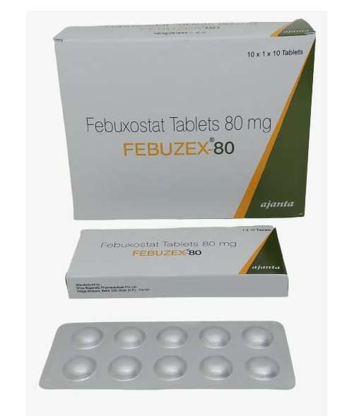 FEBUZEX 80MG TABLETS