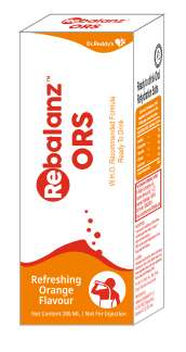REBALANZ ORS SYRUP 200ML ORANGE FLAVOUR
